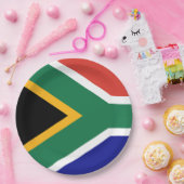 Assiettes En Carton Drapeau Afrique du Sud (Fête)