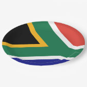 Assiettes En Carton Drapeau Afrique du Sud (Angle)