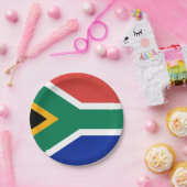 Assiettes En Carton Drapeau Afrique du Sud Patriotique sud-africain (Fête)