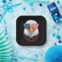 Drapeau Américain Aigle Patriotique 4 Juillet