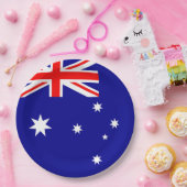 Assiettes En Carton Drapeau Australie (Fête)