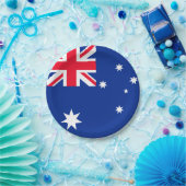 Assiettes En Carton Drapeau Australie (Fête)