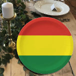Assiettes En Carton Drapeau bolivien, fête, sports, Bolivie<br><div class="desc">Plaques de papier : Drapeau bolivien & fête bolivienne - amour mon pays,  fête des pères,  vacances,  patriotes / fans de sports</div>