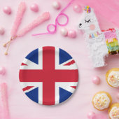 Assiettes En Carton Drapeau britannique (Fête)