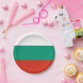 Assiettes En Carton Drapeau Bulgarie (Fête)