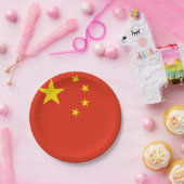 Assiettes En Carton Drapeau chinois (Fête)