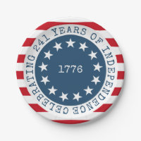 Drapeau colonial américain 1776 patriotique
