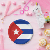 Assiettes En Carton Drapeau Cuba (Fête)