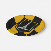 Assiettes En Carton Drapeau de Baltimore, Maryland (Angle)