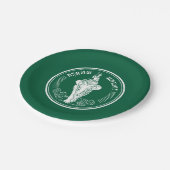 Assiettes En Carton Drapeau de Bangkok, Thaïlande Plaques de papier (Angle)