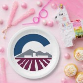 Assiettes En Carton Drapeau de Chandler, Arizona (Fête)