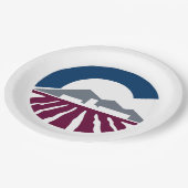 Assiettes En Carton Drapeau de Chandler, Arizona (Angle)