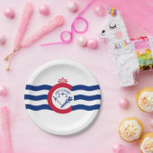 Assiettes En Carton Drapeau de Cincinnati, Plaques de papier de l'Ohio (Fête)