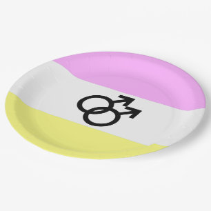 Assiettes En Carton Drapeau de fierté Twink