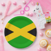 Assiettes En Carton Drapeau de la Jamaïque (Fête)