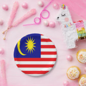 Assiettes En Carton Drapeau de la Malaisie (Fête)