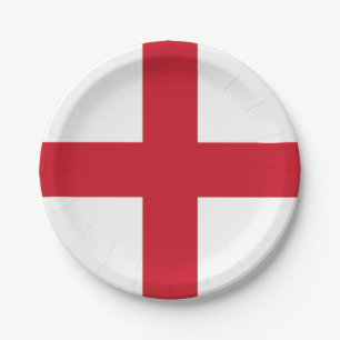 Assiettes En Carton Drapeau de l'Angleterre