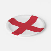 Assiettes En Carton Drapeau de l'Angleterre (Angle)