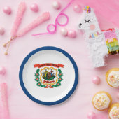 Assiettes En Carton Drapeau de l'État de Virginie occidentale (Fête)