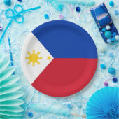 Assiettes En Carton Drapeau de Philippines (Fête)