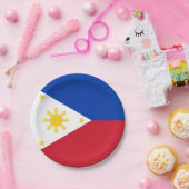 Assiettes En Carton Drapeau de Philippines (Fête)