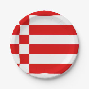 Assiettes En Carton Drapeau des plaques de papier Brême