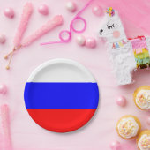 Assiettes En Carton Drapeau des plaques de papier russes (Fête)