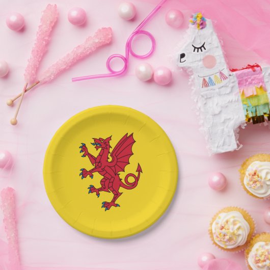 Assiettes En Carton Drapeau des plaques en papier Somerset (Fête)