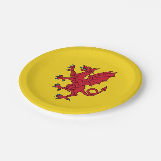 Assiettes En Carton Drapeau des plaques en papier Somerset (Angle)