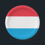 Assiettes En Carton Drapeau des Plaques Papier Luxembourg<br><div class="desc">Drapeau des Plaques Papier Luxembourg</div>