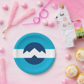 Assiettes En Carton Drapeau d'Ogden, Utah (Fête)