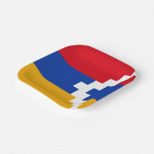 Assiettes En Carton Drapeau du Haut-Karabakh (Angulaire)