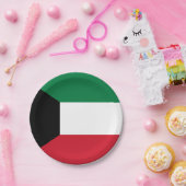 Assiettes En Carton Drapeau du Koweït (Fête)