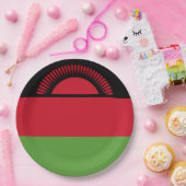 Assiettes En Carton drapeau du Malawi (Fête)