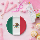 Assiettes En Carton Drapeau du Mexique (Fête)