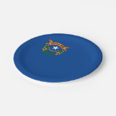 Assiettes En Carton Drapeau du Nevada (Angle)