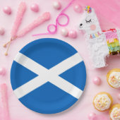 Assiettes En Carton Drapeau écossais (Saltire) (Drapeau écossais) (Fête)