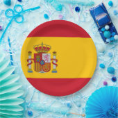 Assiettes En Carton Drapeau Espagne - Bandera de Espana (Fête)