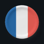 Assiettes En Carton Drapeau français : Fête du Tricolor Bastille<br><div class="desc">Plaques festives avec le Tricolor français ! Un cadeau parfait pour les francophiles ! Idéal pour une fête du 14 juillet ou une soirée "Bon Voyage" pour un étudiant qui étudie à l'étranger. Demandez-les en main pour soutenir Les Bleus lors de matchs de football ou lors d'un événement sportif international....</div>