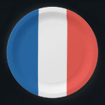 Assiettes En Carton Drapeau français : Partie tricolore de jour de<br><div class="desc">Plats de fête comportant les Français tricolores ! Un cadeau parfait pour des francophiles ! Grand pour une partie de jour de bastille le 14 juillet ou une partie "de voyage de fève" pour un étudiant étudiant à l'étranger. Ayez-les en main en soutenant des Bleus de Les pendant des matchs...</div>