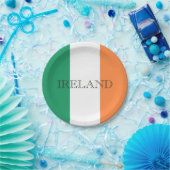 Assiettes En Carton Drapeau irlandais % Irlande (Fête)