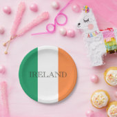 Assiettes En Carton Drapeau irlandais % Irlande (Fête)