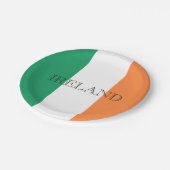 Assiettes En Carton Drapeau irlandais % Irlande (Angle)