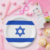 Assiettes En Carton Drapeau israélien (Israël) (Fête)