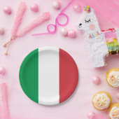 Assiettes En Carton Drapeau italien (Fête)