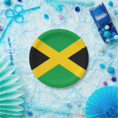 Assiettes En Carton Drapeau jamaïcain (Fête)