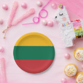 Assiettes En Carton Drapeau Lituanie (Fête)