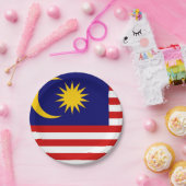 Assiettes En Carton Drapeau malaisien (Fête)