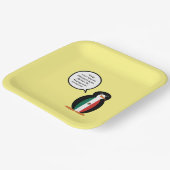 Assiettes En Carton Drapeau Mexicain Parlant Mme Penguin Plaques en pa (Angulaire)