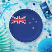 Assiettes En Carton Drapeau néo-zélandais (Fête)